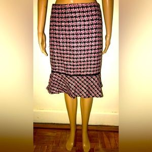 NY & Co Pattern mini skirt
